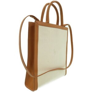Celine black Cabas Bag Vertical Tote calfskin grained